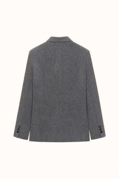 THEA | Oversized двуредно сако в сиво