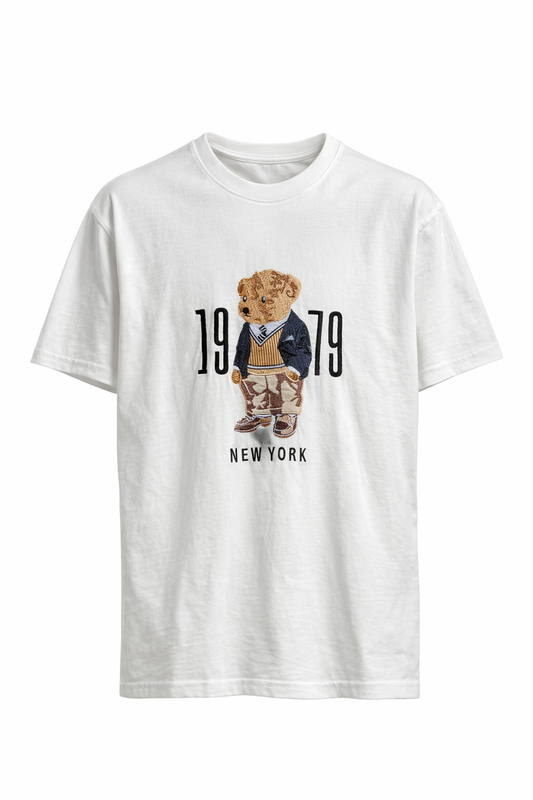 Памучна тениска с овърсайз кройка