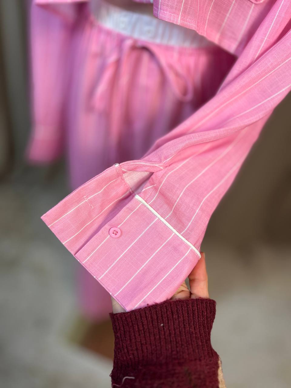 Памучна пижама PIJAMA PARTY PINK