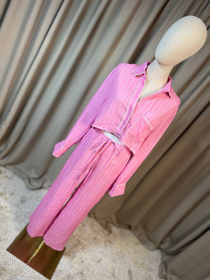 Памучна пижама PIJAMA PARTY PINK