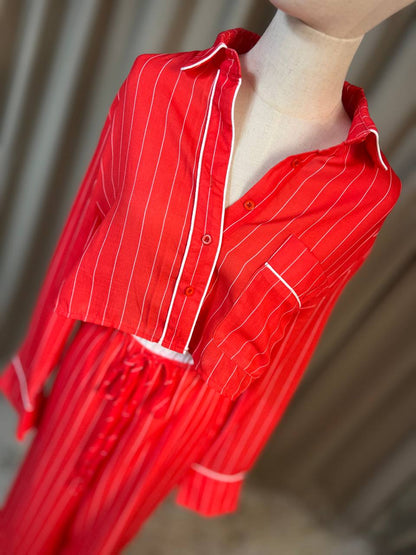 Памучна пижама PIJAMA PARTY RED