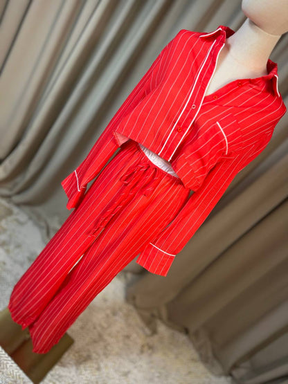 Памучна пижама PIJAMA PARTY RED