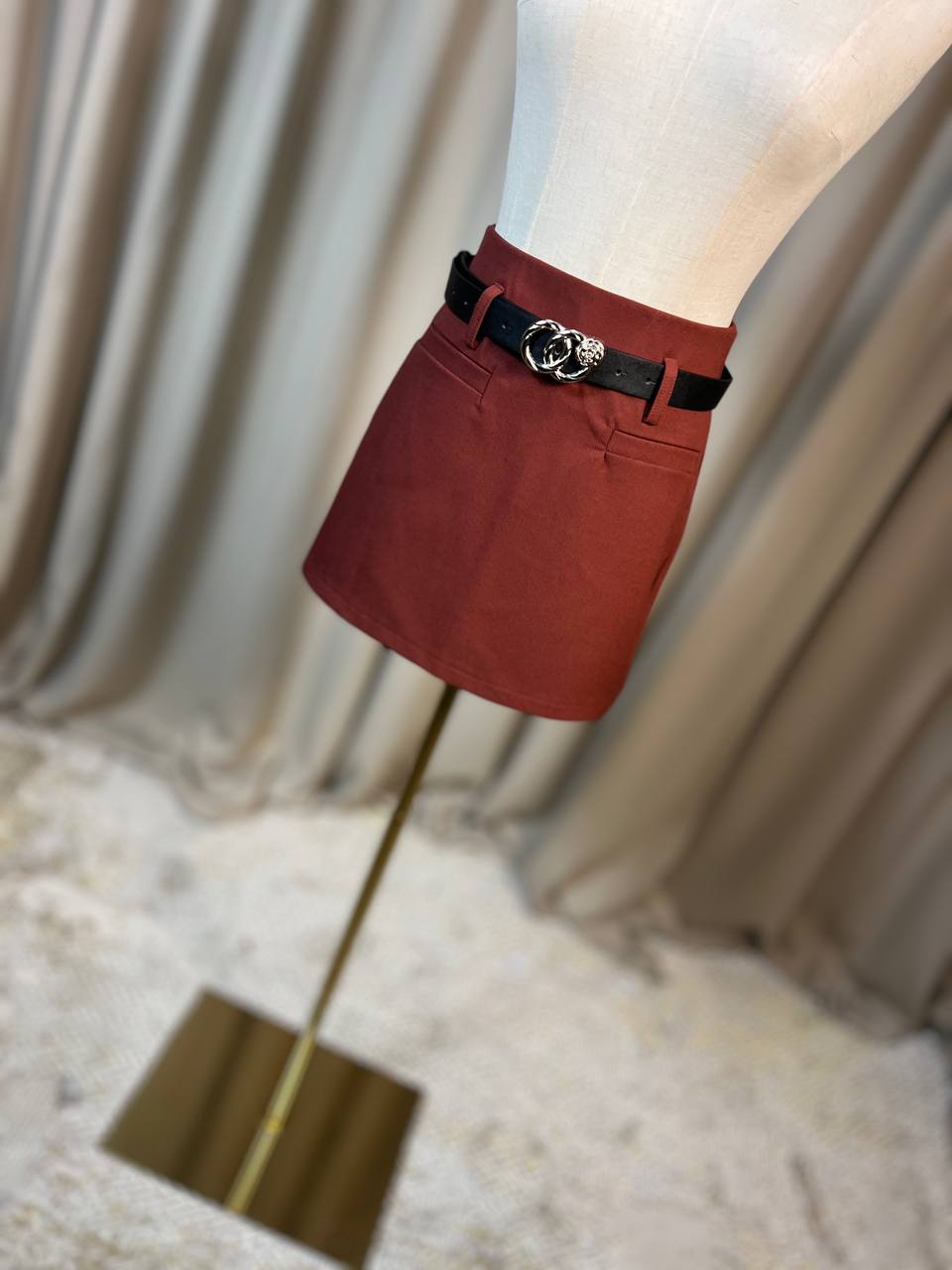 Пола-панталон BURGUNDY