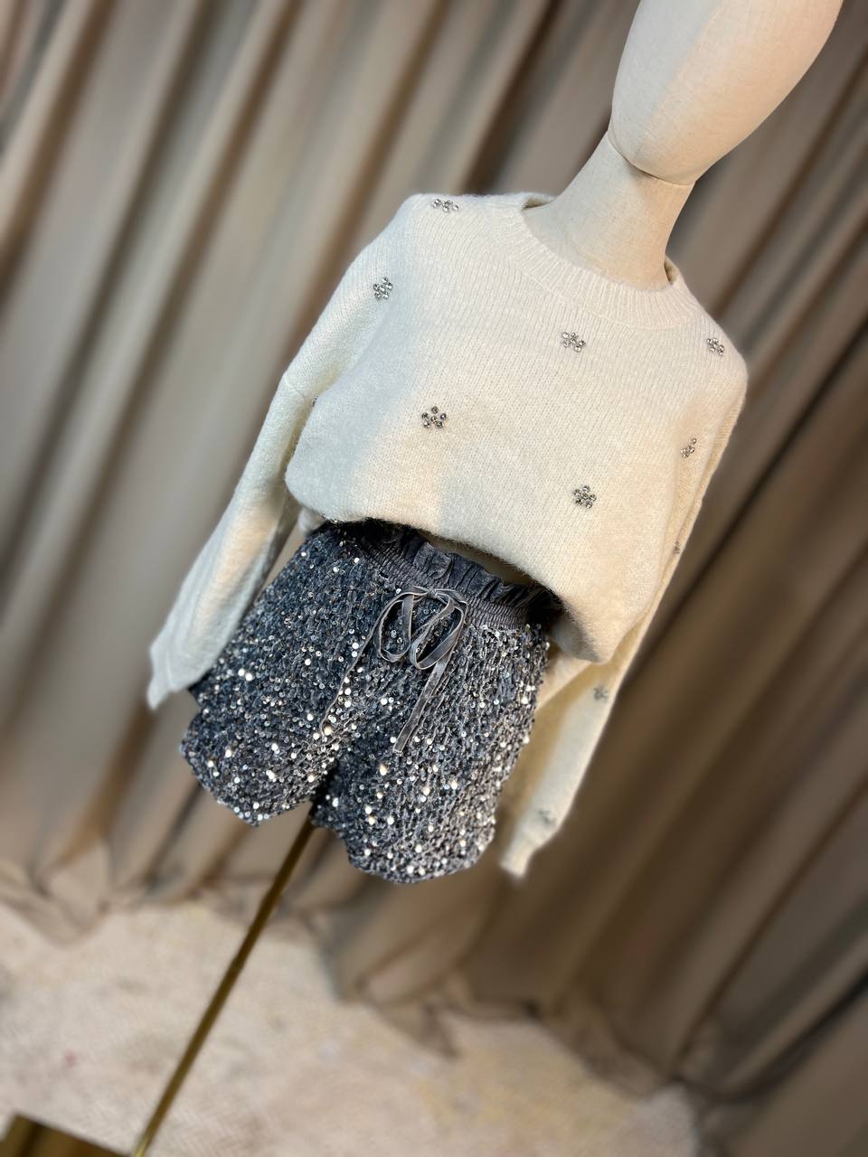 Панталонки с пайети THE LIFE OF THE PARTY