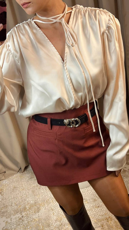 Пола-панталон BURGUNDY