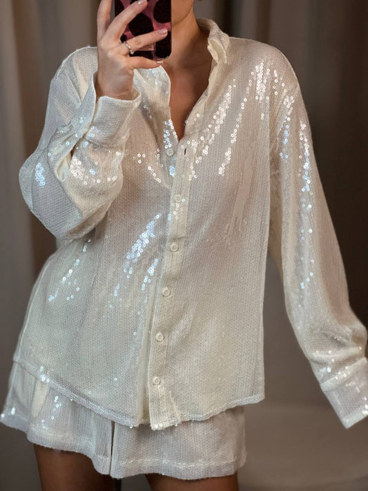 Риза с пайети SUPERNOVA
