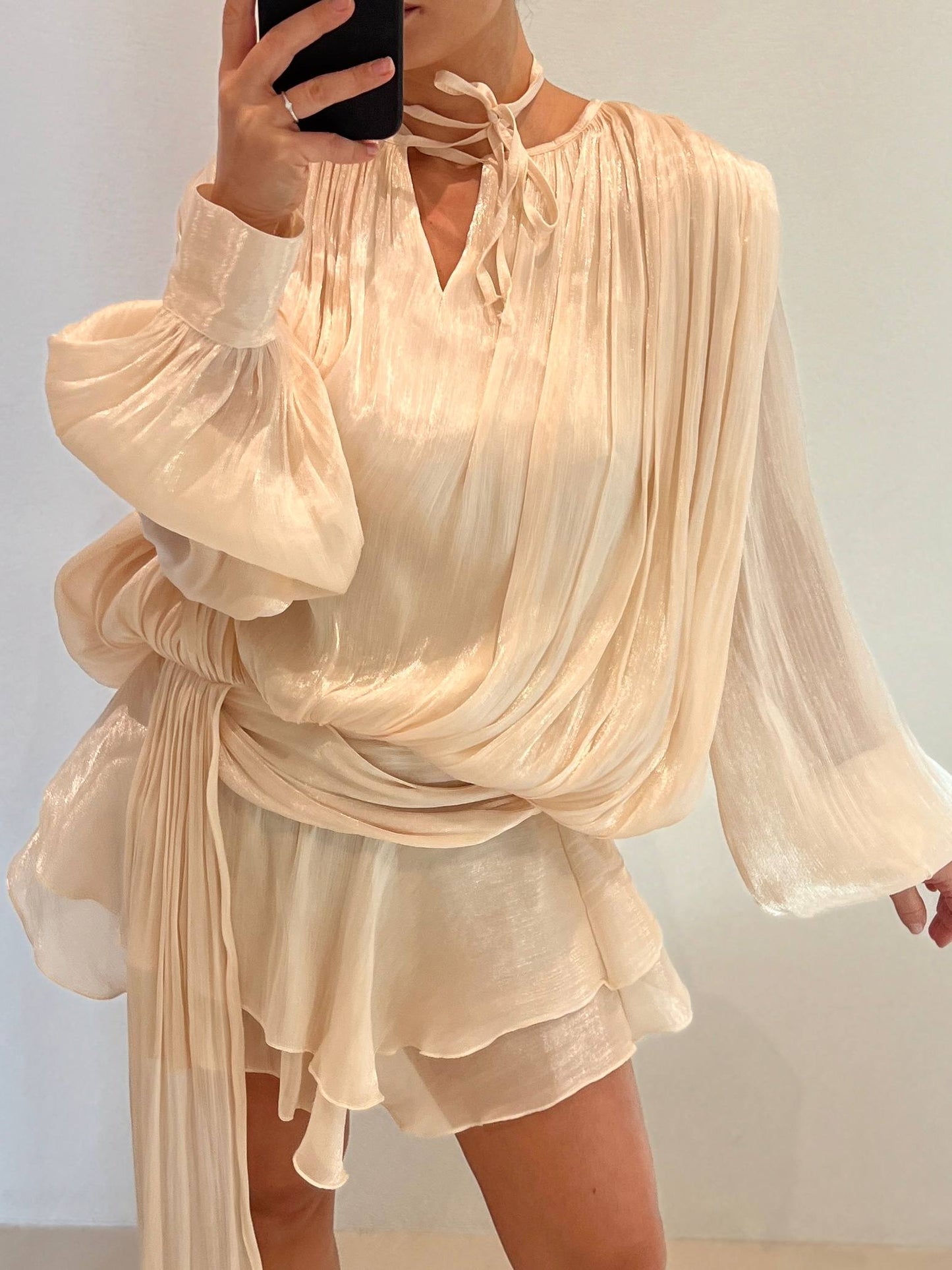 Рокля с воали PATRICIA CHAMPAGNE