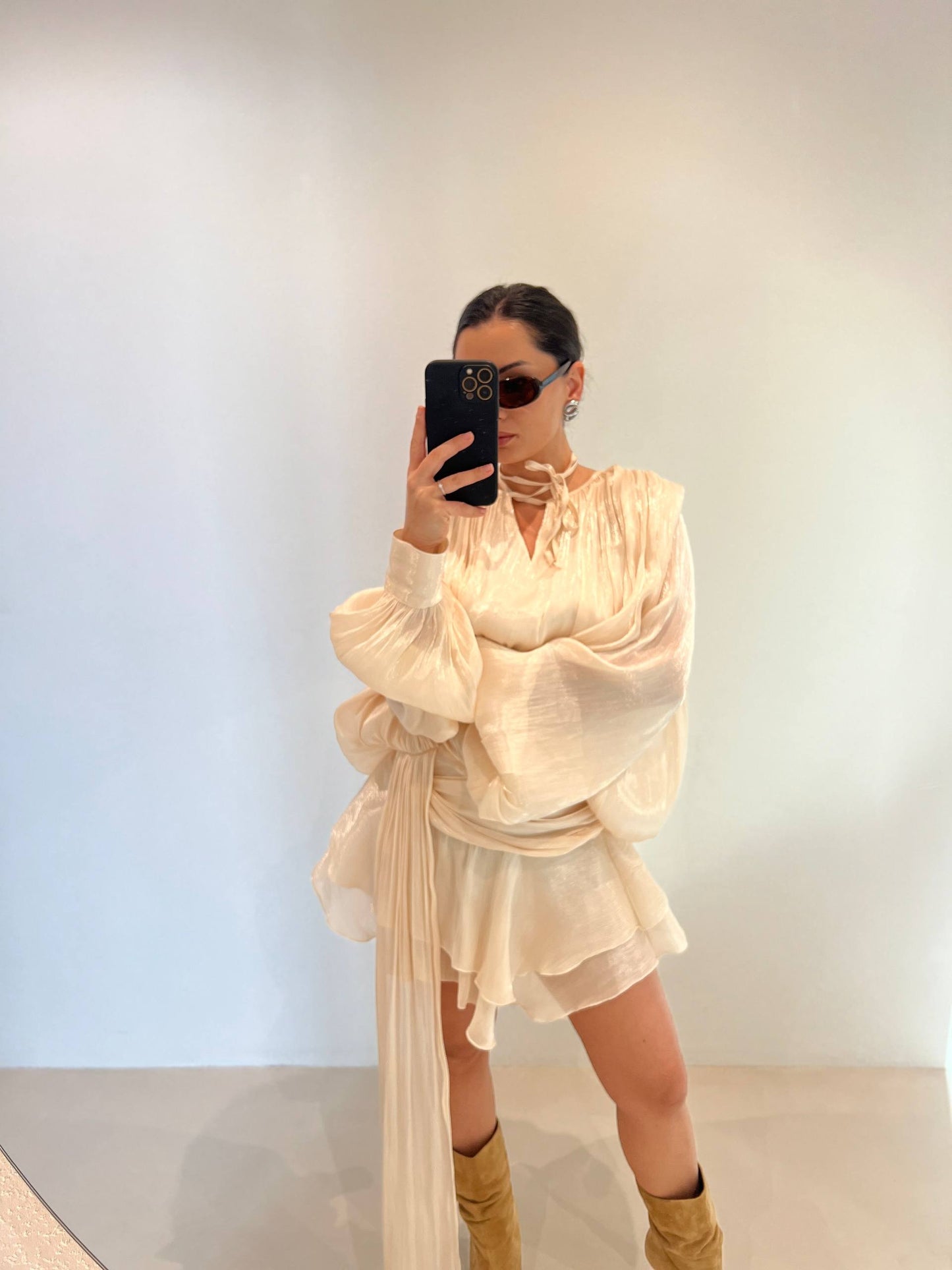 Рокля с воали PATRICIA CHAMPAGNE