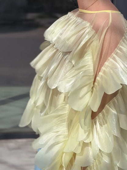 Cămașă ANGEL WINGS YELLOW