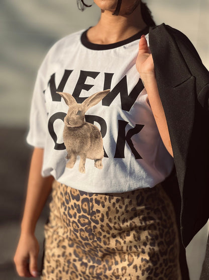 Памучна тениска NEW YORK BUNNY