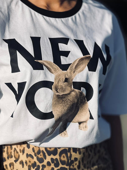 Памучна тениска NEW YORK BUNNY